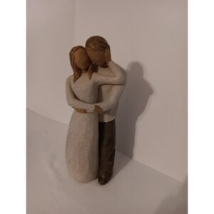 Willow Tree "Together"  9"  Yr. 2000 Man& Women Embracing Demdaco  Susan Lordi